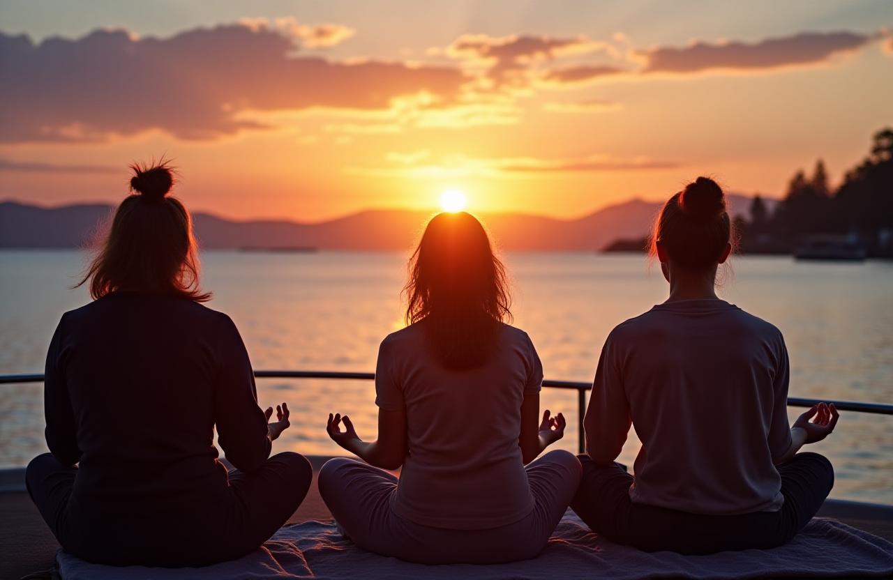 Meditation and mindfulness cruise in Victoria BC